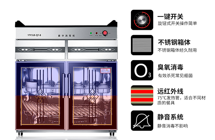 酒店豪華包廂保潔消毒柜功能特點(diǎn)